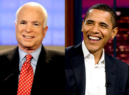 John McCain, Barack Obama John McCain, Barack Obama
